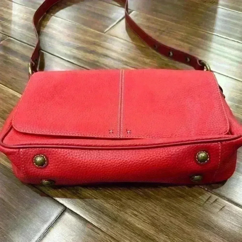 Liz Claiborne Vintage red shoulder Bag - Picture 4 of 5